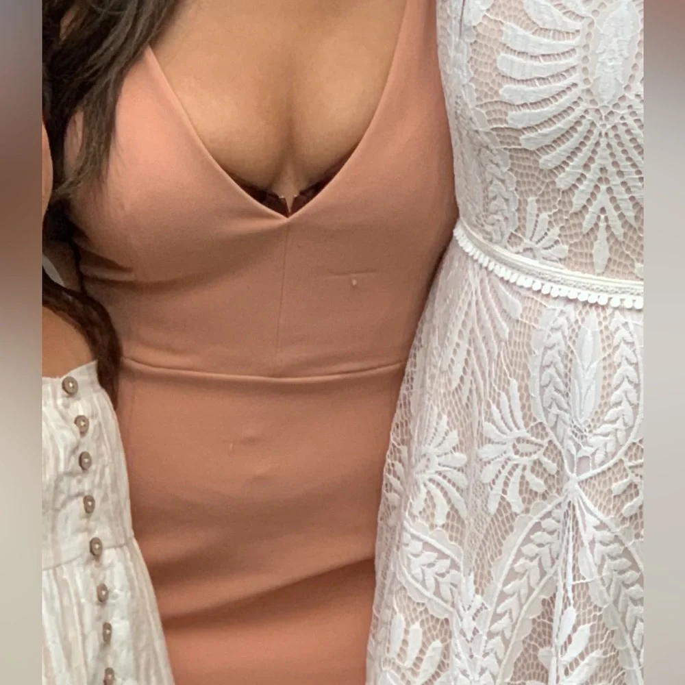 Lulus Melora Nude Sleeveless Maxi Dress - Picture 3 of 3